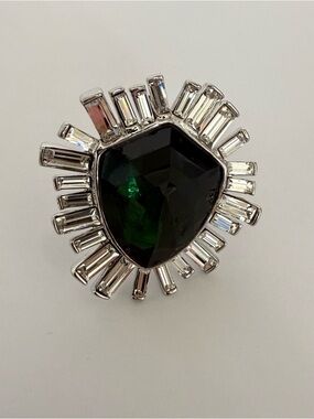 Alexis Bittar women ring size 8 with crystals